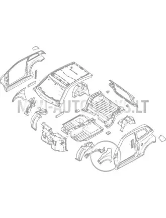 Vasakpoolne esitiib Ligier JS50 / JS50L Ph1