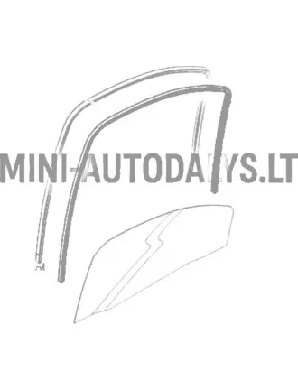 Akna juhtkumm parem Microcar MGO / M8