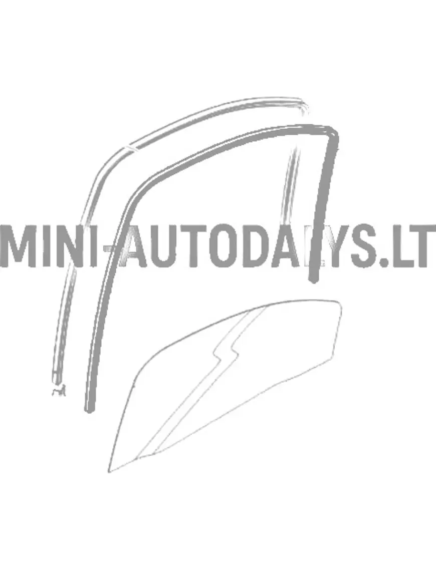 Akna juhtkumm parem Microcar MGO / M8