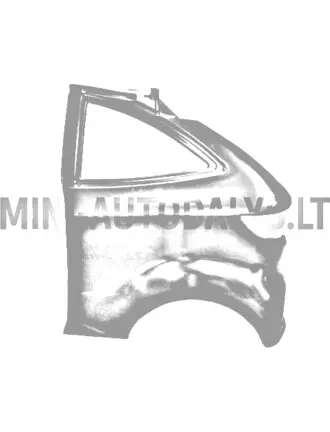 Vasak tagumine külgpaneel Aixam Ambition Coupé