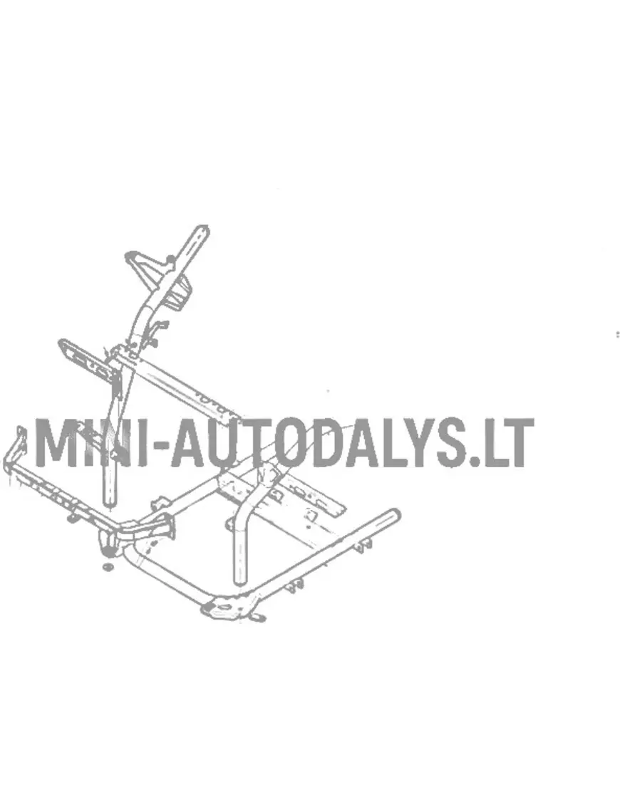 Raami poritiiva toru eesmine parem Ligier JS50 / JS50L Ph1