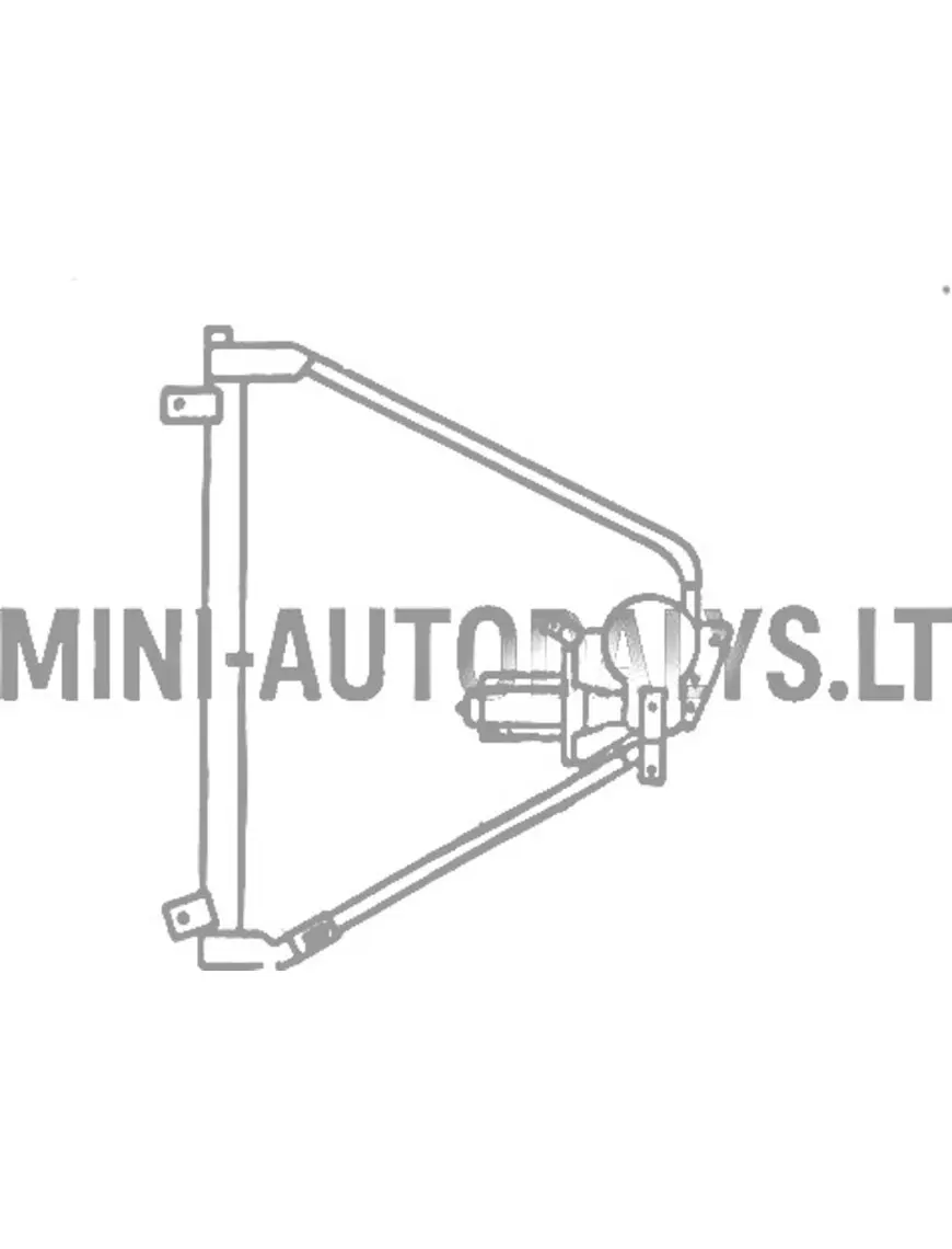 Elektriline aknamehhanism parem Aixam 1997-2004