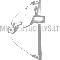 Elektriline aknatõstuk vasak Casalini M10 / M12