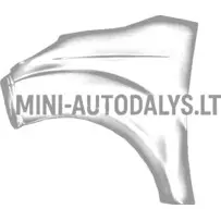 Vasakpoolne esitiib Ligier JS50 / JS50L Ph1 (pärlmuttervalge)