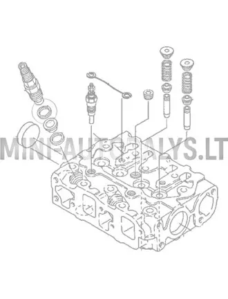 Yanmar pihusti tihend