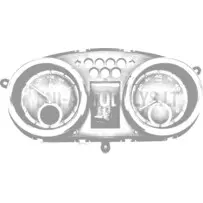 Aixam Sensation spidomeetri kellaplokk