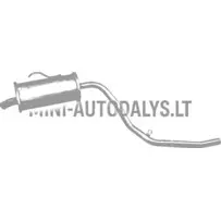 Aixam 400 / 400.4 / 400 Evo tagumine summuti