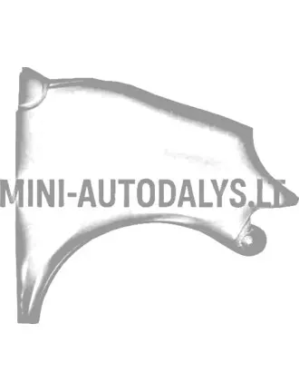 Eesmine parempoolne poritiib Aixam 400.4 / 400 Evo