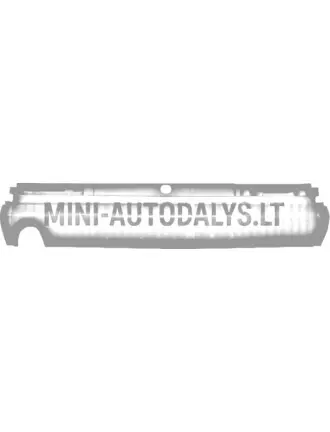 Tagumine põrkeraud Aixam 400.4 / 500.4 (hall, paigaldusvalmis)