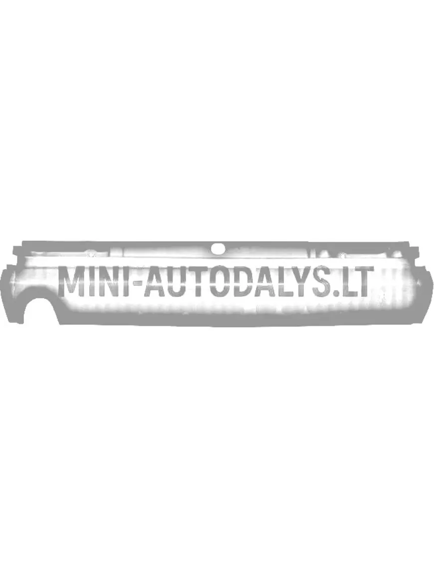 Tagumine põrkeraud Aixam 400.4 / 500.4 (hall, paigaldusvalmis)