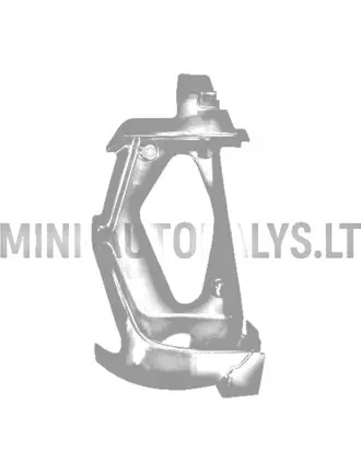 Tagumise vasaku tule paigaldusplaat Aixam 2010 / 2013