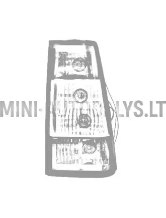 Tagumine parempoolne tuli Aixam 400 / 500.4