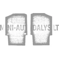 Põrandamattide komplekt Aixam 1997-2004