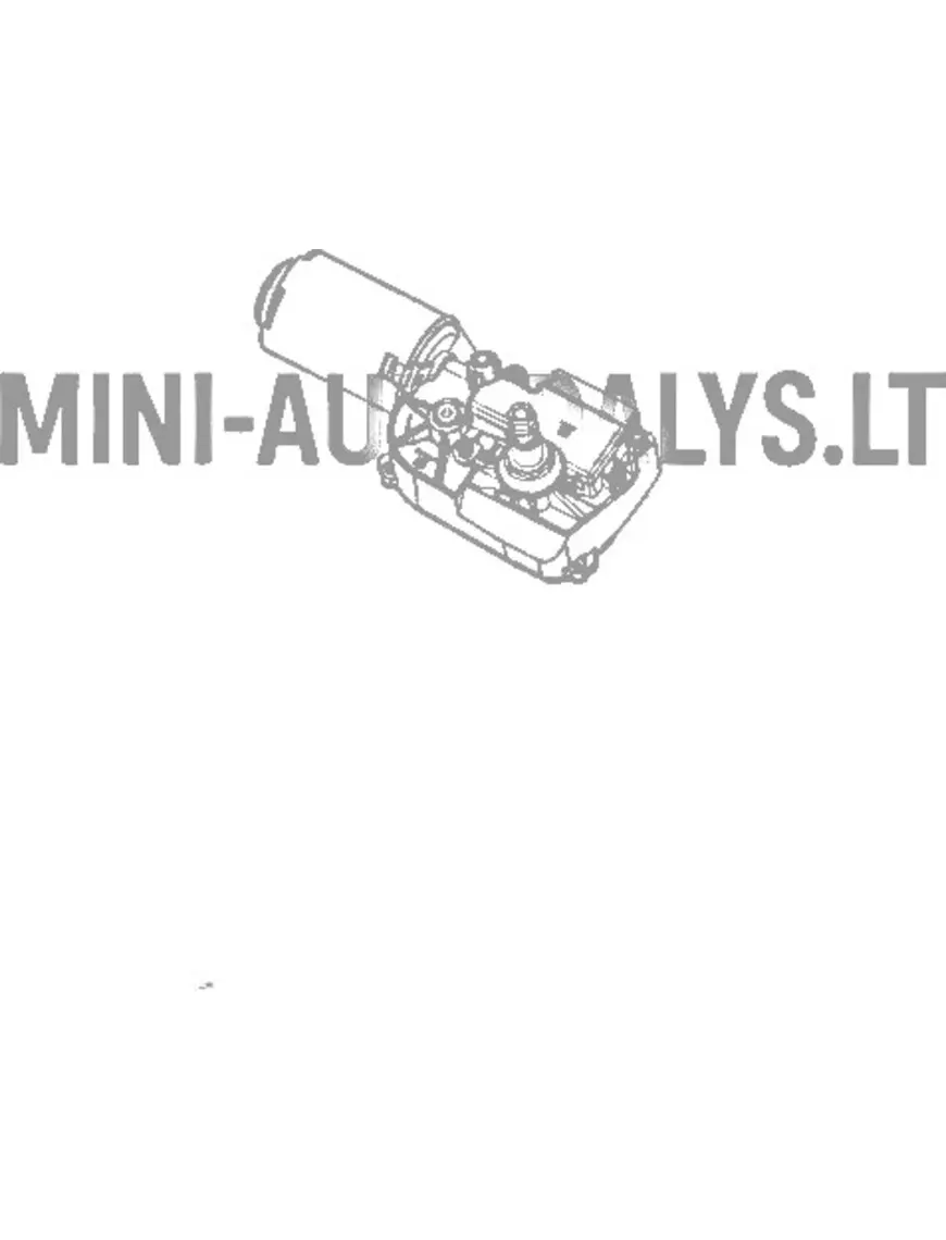 Esiklaasipuhastite mootor JDM Aloes / Roxsy