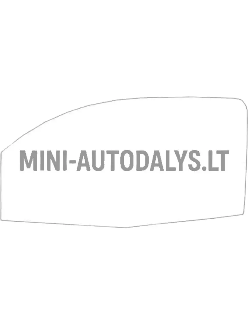 Vasakpoolne ukseklaas Aixam 2005-2010