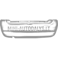 Tagumine põrkeraud "Aixam 400" (hall, valmis kokkupanekuks)