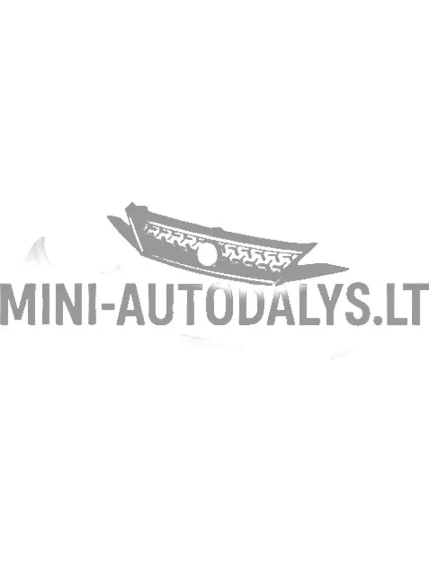 Kapoti iluvõre / esikaitseraud "Aixam Ambition" (läikiv must)