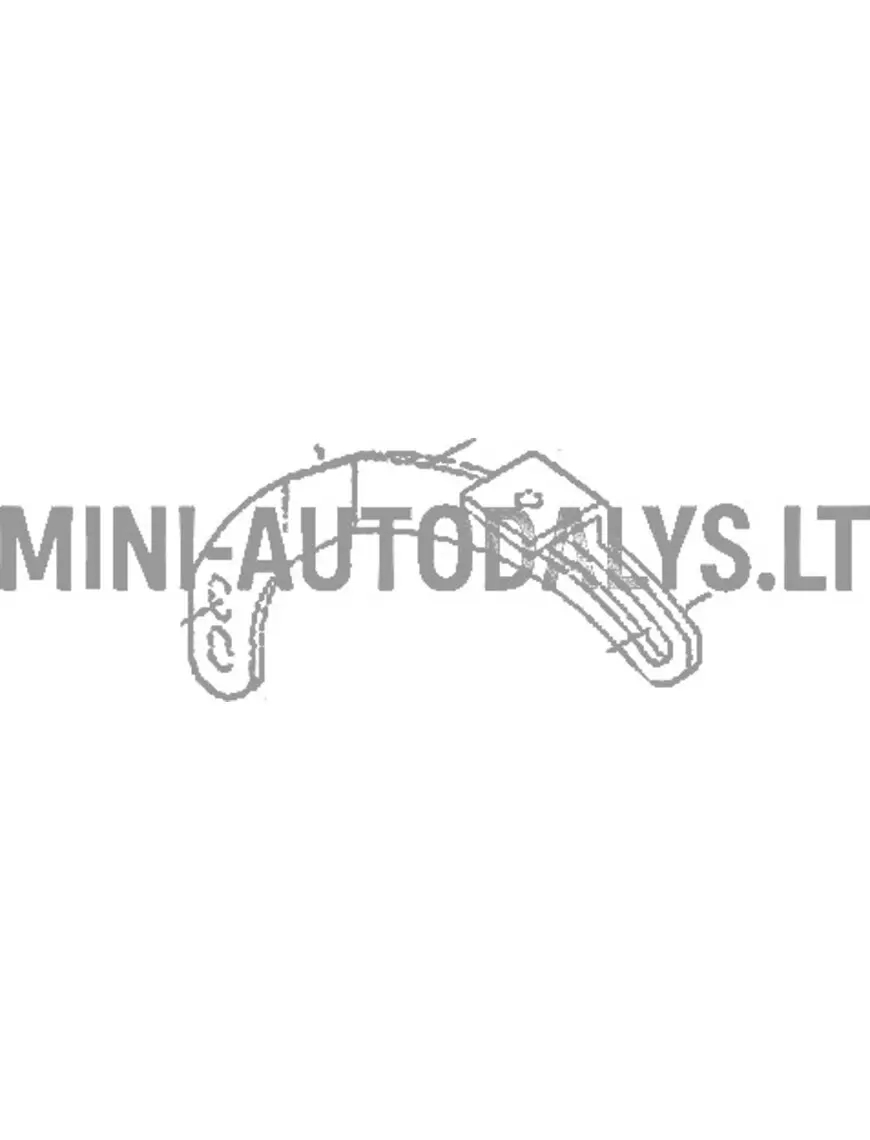 Rihmapinguti Aixam Kubota Z482 (eesmine radiaator)