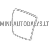 Kroomitud äärega esimese stange iluvõre "Grecav Sonique"