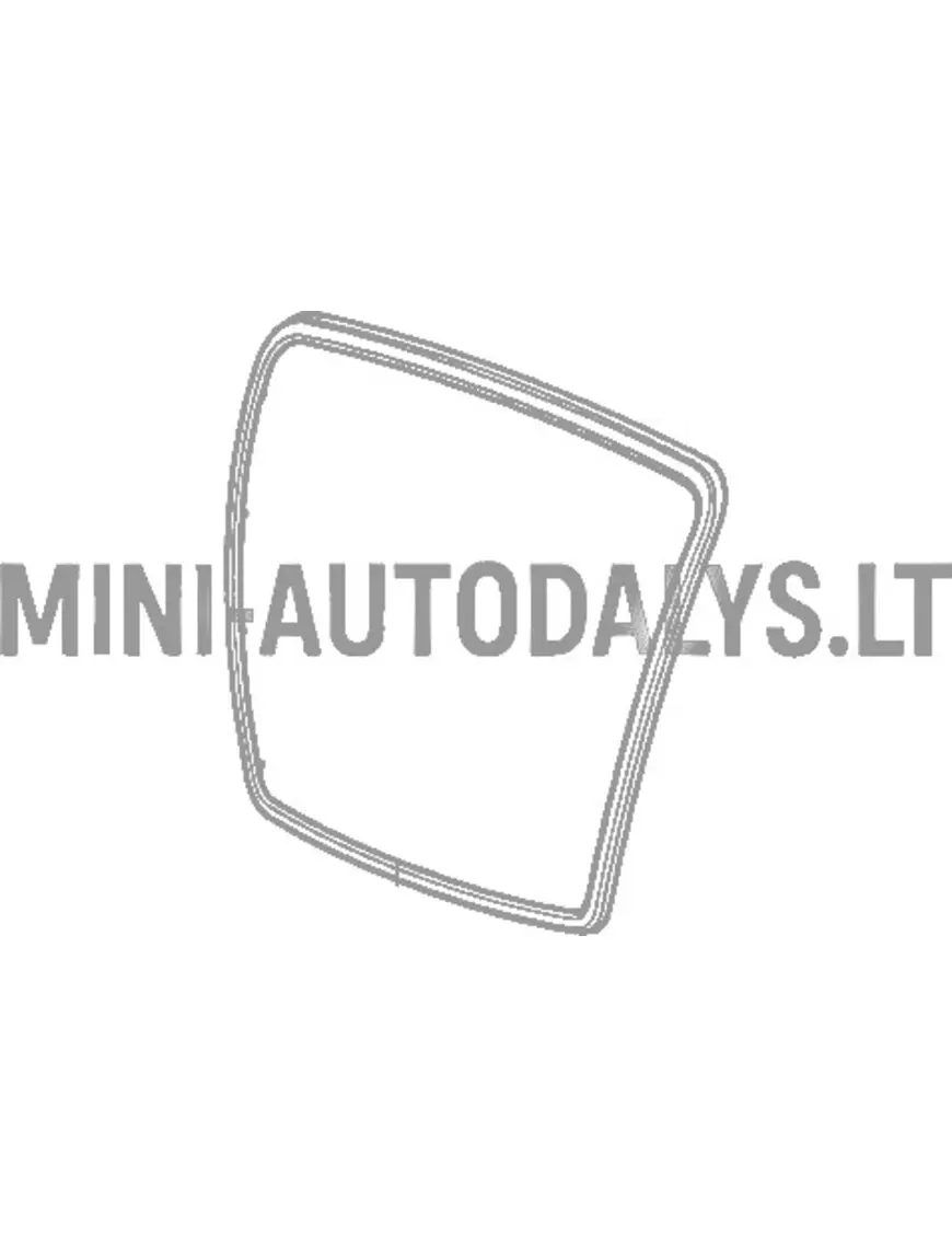 Kroomitud äärega esimese stange iluvõre "Grecav Sonique"