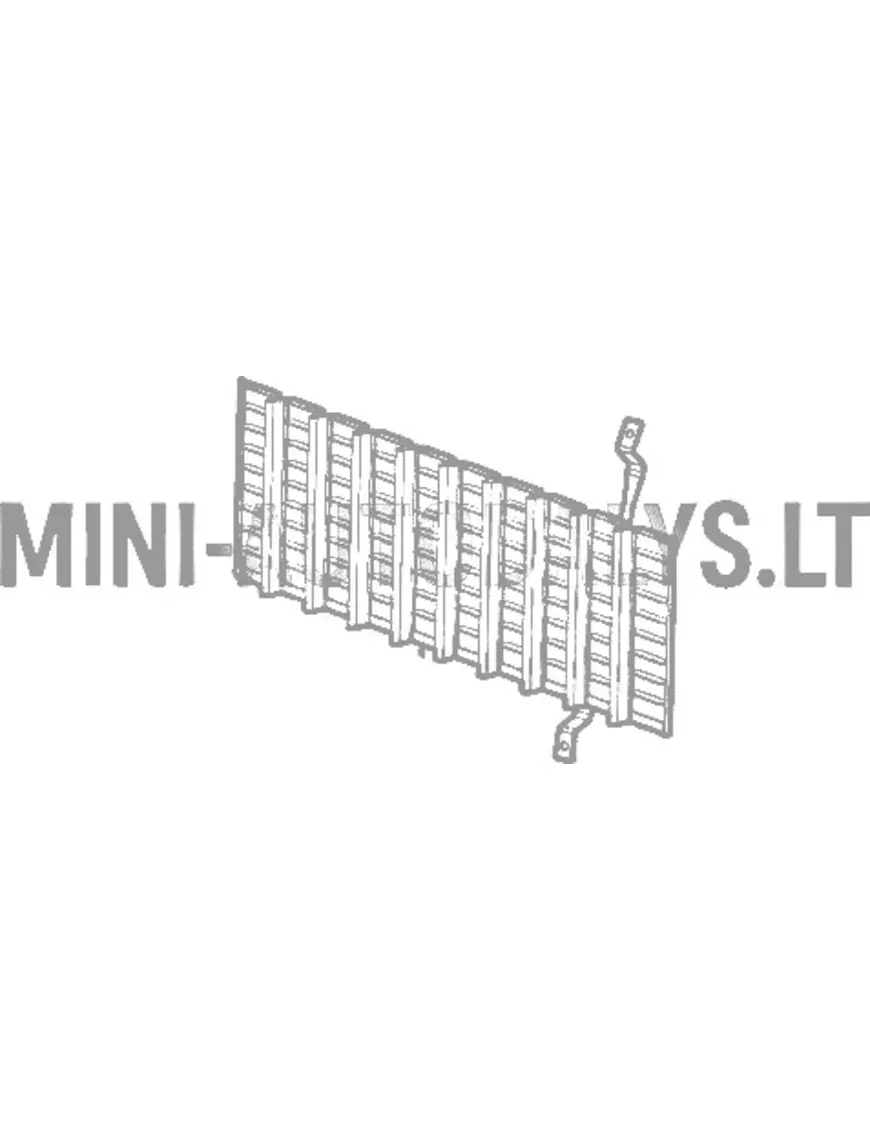 Eesmise stange iluvõre alumine osa, must, Grecav Sonique