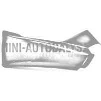 Eesmine parempoolne põrkeraua nurk "Aixam Crossover Vision" (must)