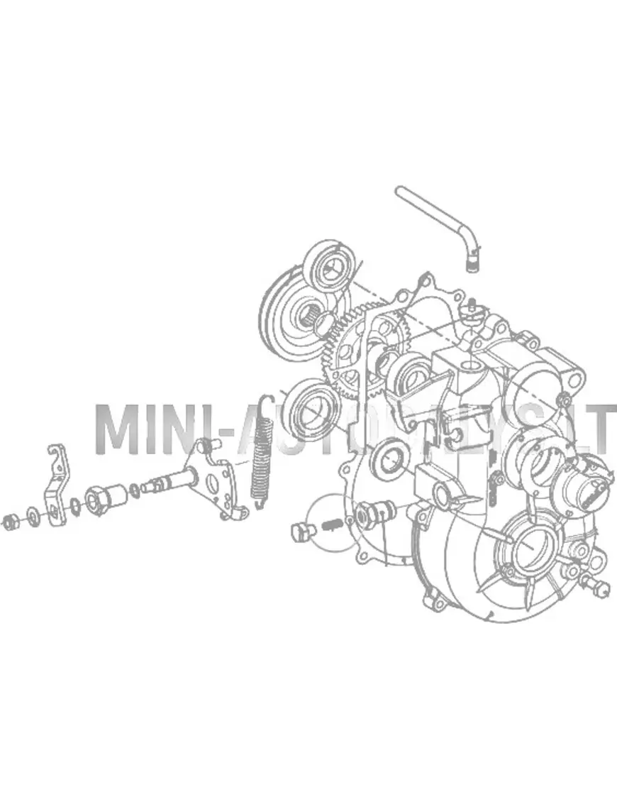 Käigukasti valikuhoova kuulvedru Comex