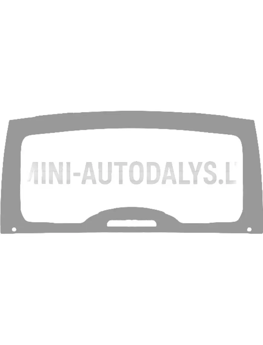 Tagumine aken Microcar MC1 / MC2