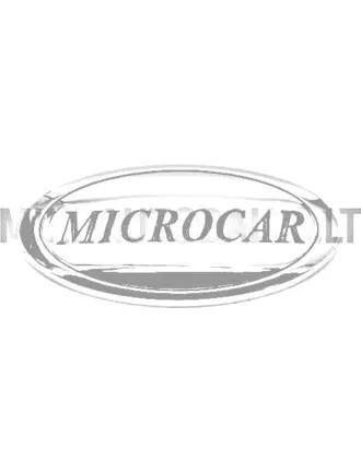Embleem koos tagaluugi kattega Microcar MGO1 / MGO2