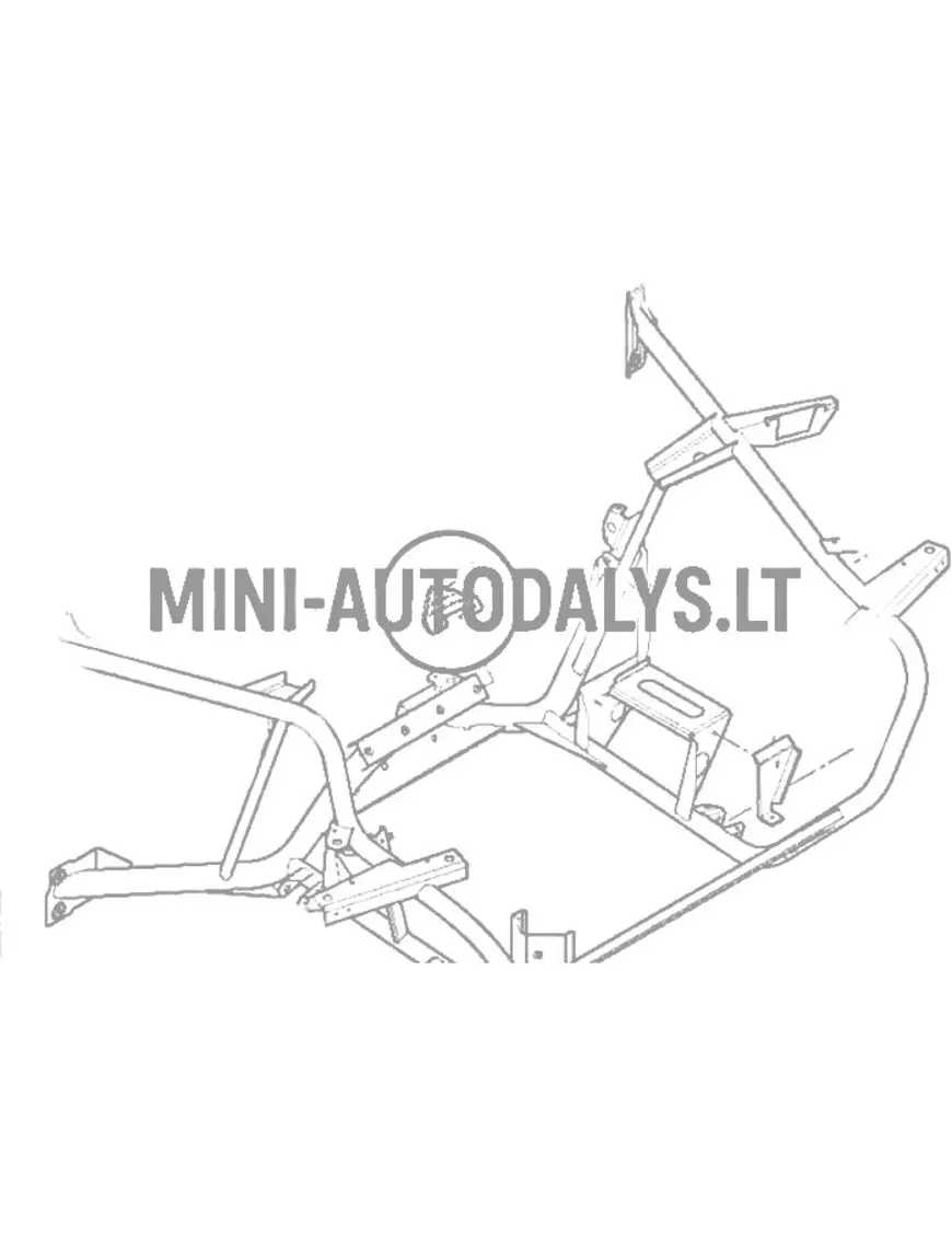 Tagumine mootorikinnitus Microcar MC1 / MC2 (Yanmar)