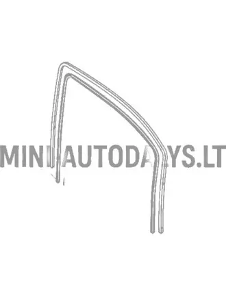 Vasakpoolne akna tihend Microcar MC1 / MC2