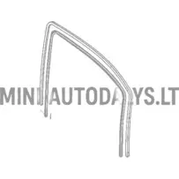 Vasakpoolne akna tihend Microcar MC1 / MC2