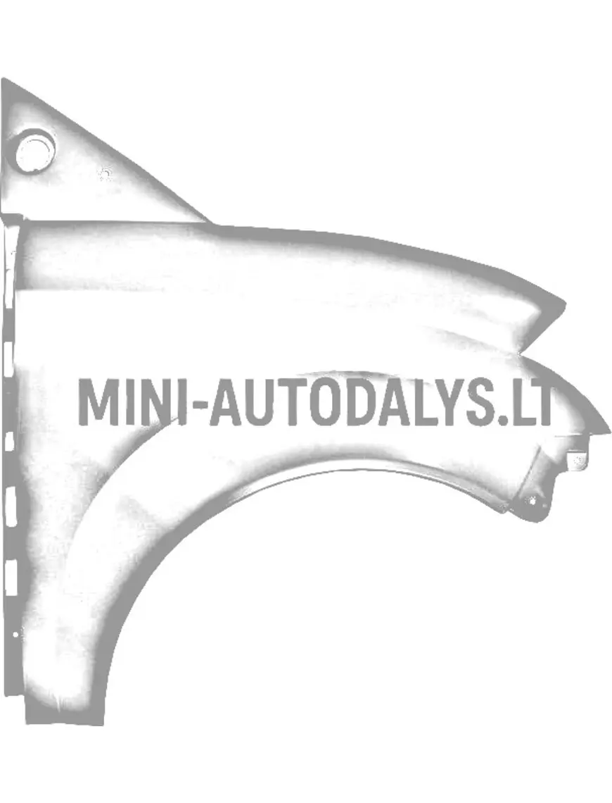 Eesmine parempoolne poritiib Microcar MC1 / MC2