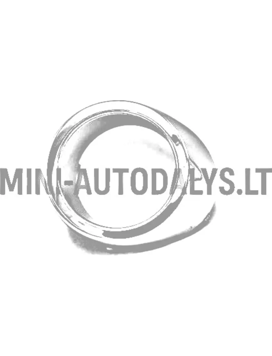 Vasakpoolne kroomitud udutule raam Microcar