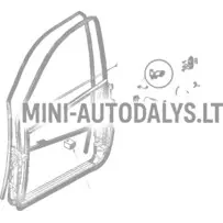 Vasakpoolne välisukse käepide Ligier IXO