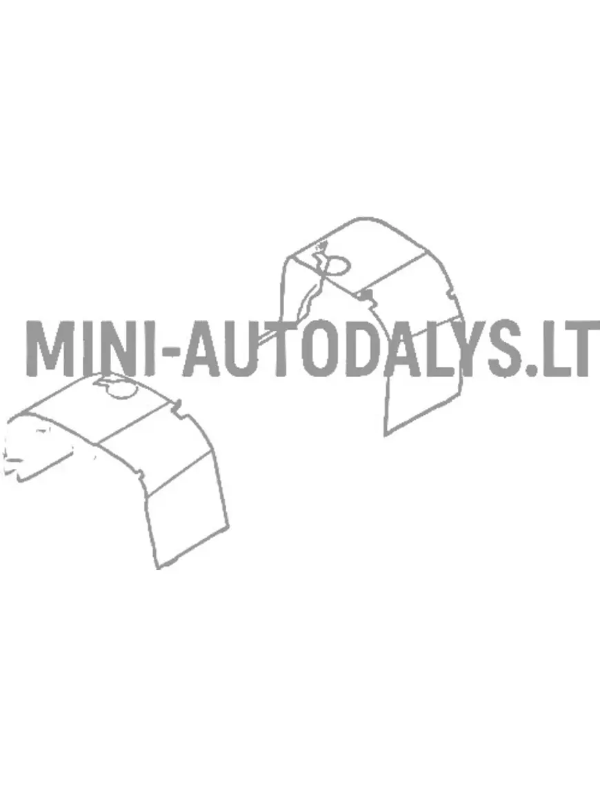 Sisemine poritiib / esitiib vasak Microcar MGO1 / MGO2 / Ligier JSRC