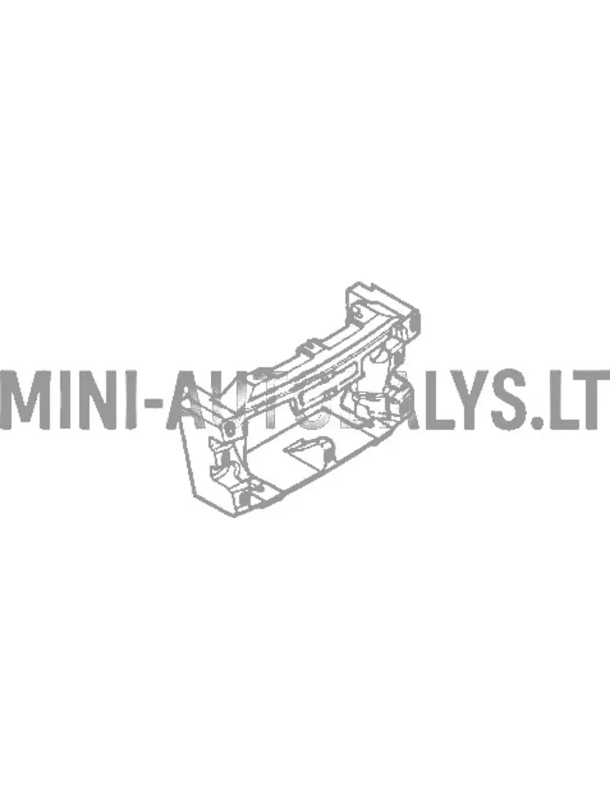 Eesmise stange plokk, esikaitseraud Microcar MGO1 / MGO2