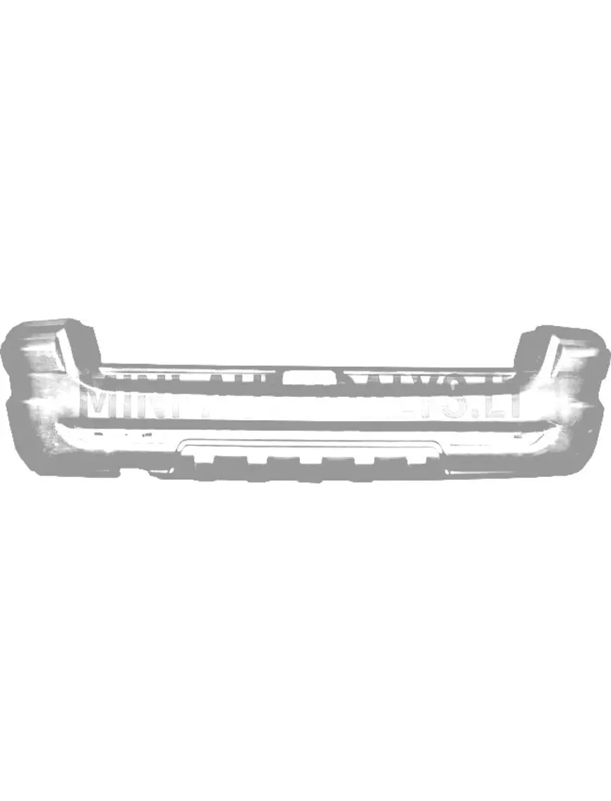 Tagumine põrkeraud Microcar MC Highland (värvimata)