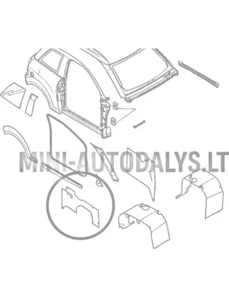 Microcar M8 sisemine parempoolne tagumine poritiib