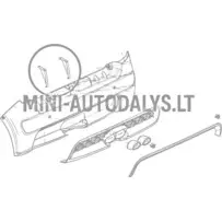 Tagumise stange kinnitus Ligier JS50 Ph1