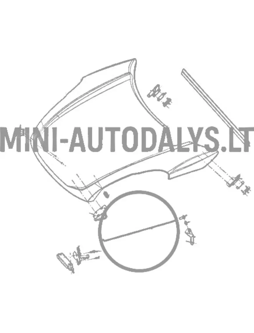 Varda kate Ligier JS50 / JS50L Ph1