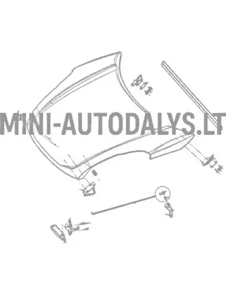 Jalaraua kate Ligier JS50 / JS50L Ph1