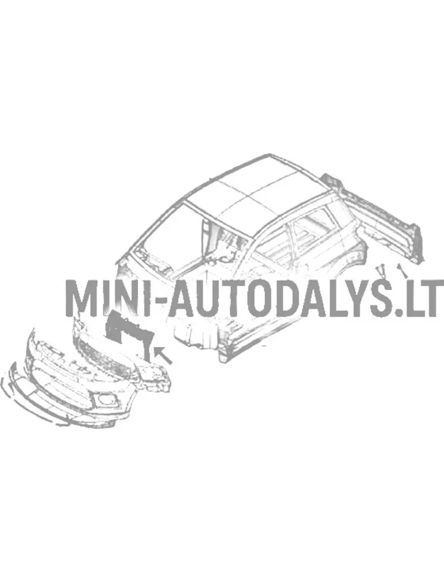 Radiaatori kork Ligier IXO