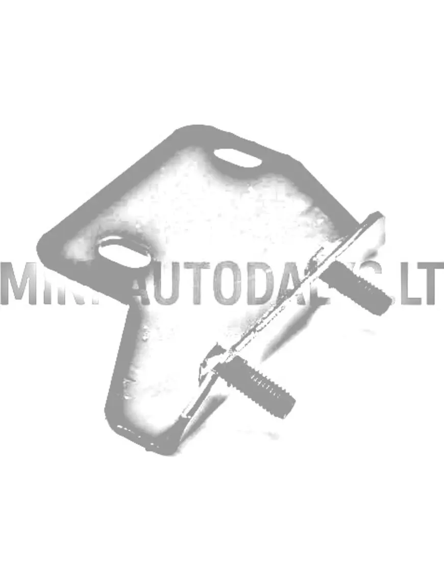 Microcar MGO1 väljalaskesüsteemi tugevdusplaat