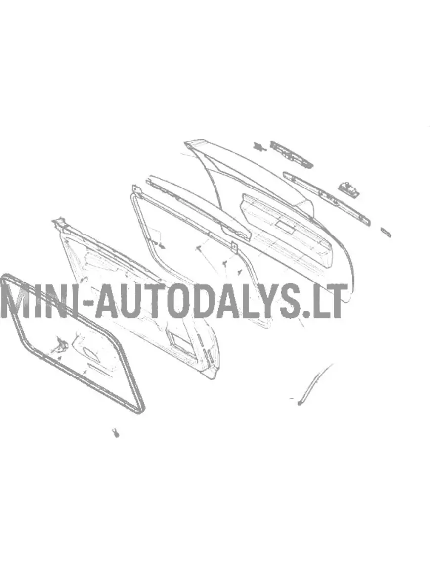 Tagaluugi kummist tihend Ligier JS50 / JS50L