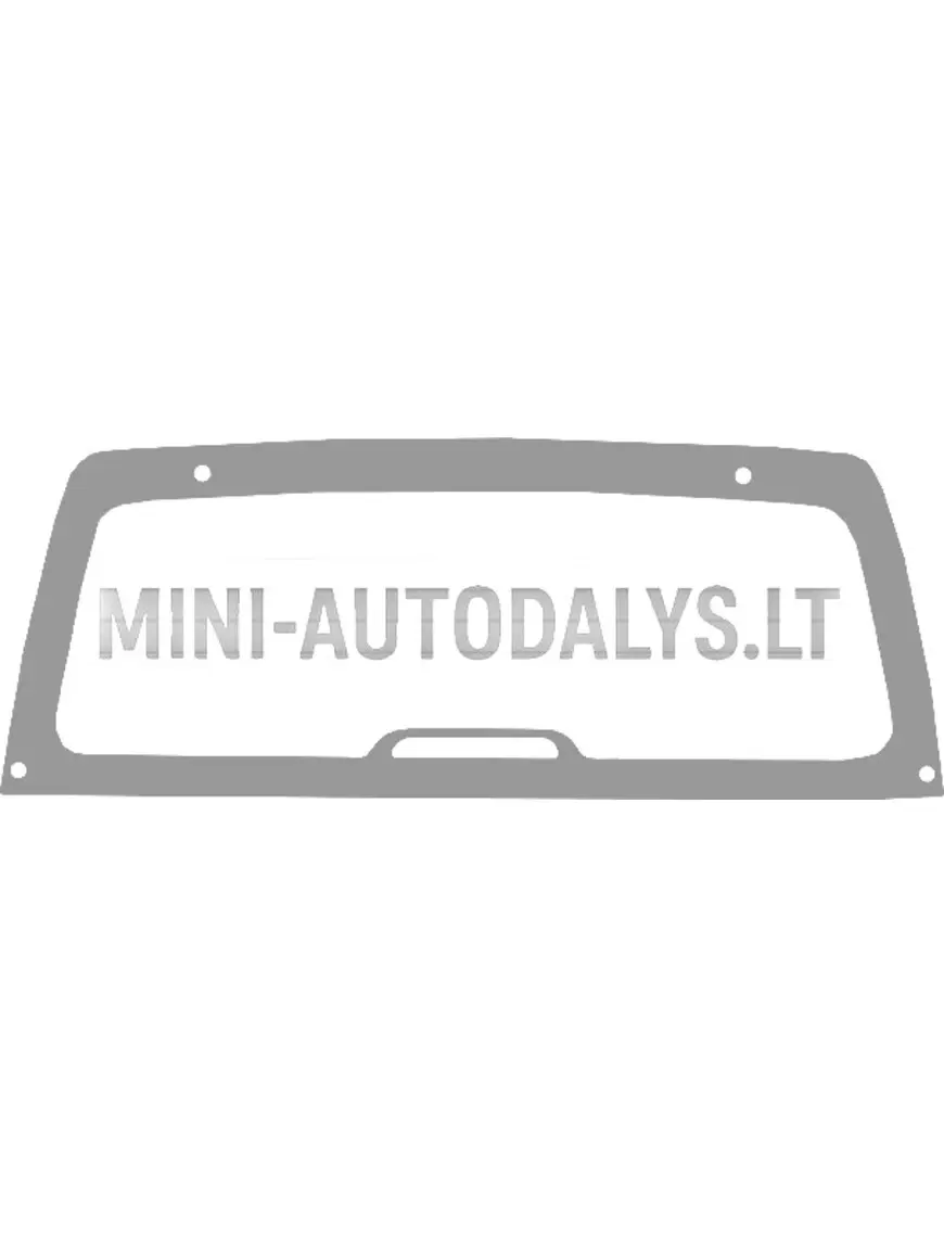 Tagumine aken Microcar Virgo 1/2