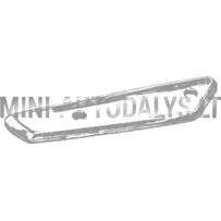 Kroomitud helkuri dekoratiivplaat parem Ligier JS50 / JS50L ph2/3