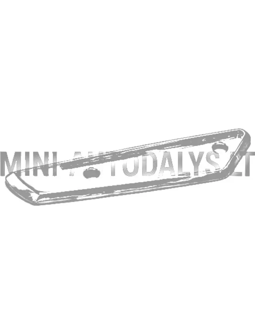 Kroomitud helkuri dekoratiivplaat parem Ligier JS50 / JS50L ph2/3