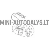 Roheline plaat "buliukuga" Microcar Highland X jaoks