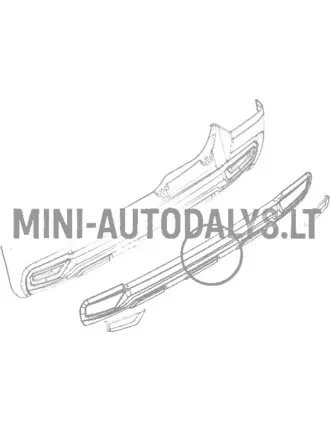 Tagumine põrkeraud spoiler Ligier JS60 CHIC